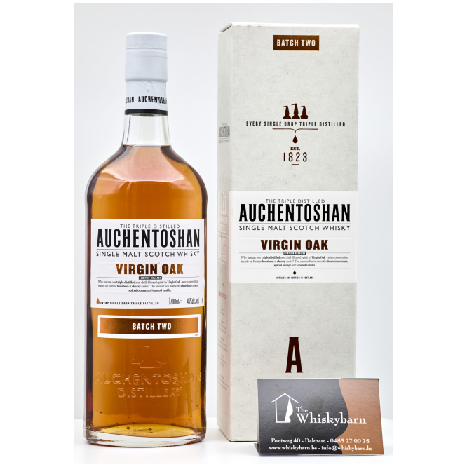 Auchentoshan Virgin Oak batch two