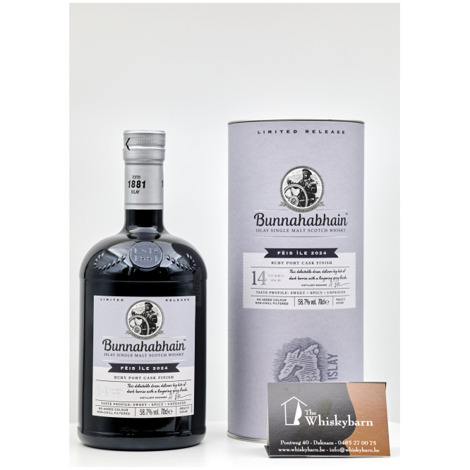 Bunnahabhain feis ile 2024 ruby cask