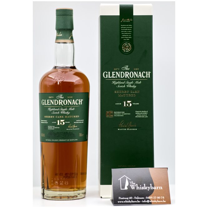 Glendronach 15 new label