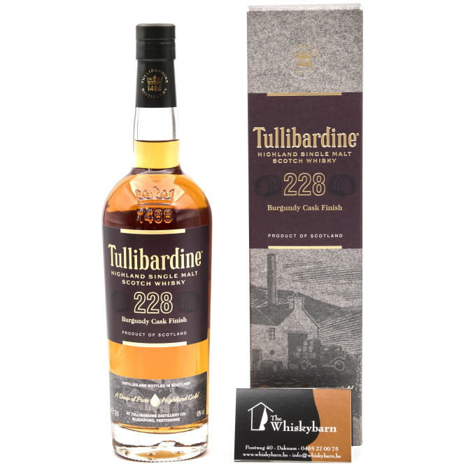 Tullibardine 228 burgundy