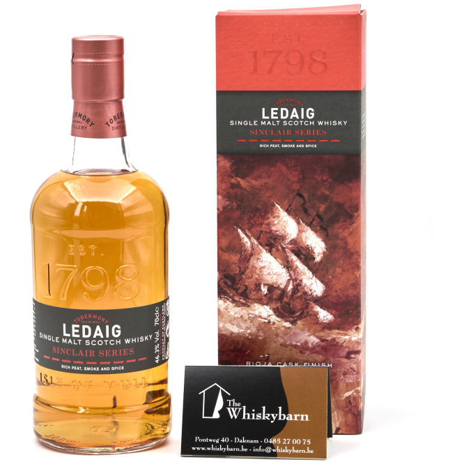 Ledaig Sinclair series Rioja Finish