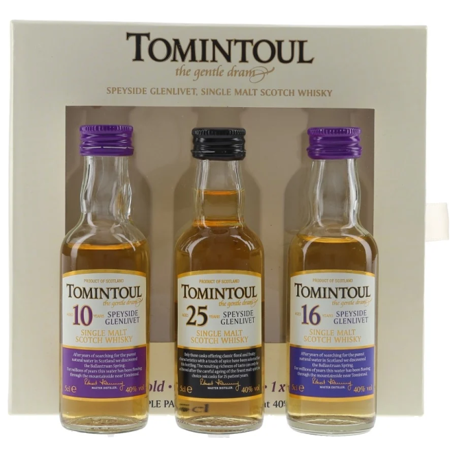 Tomintoul MINI trio